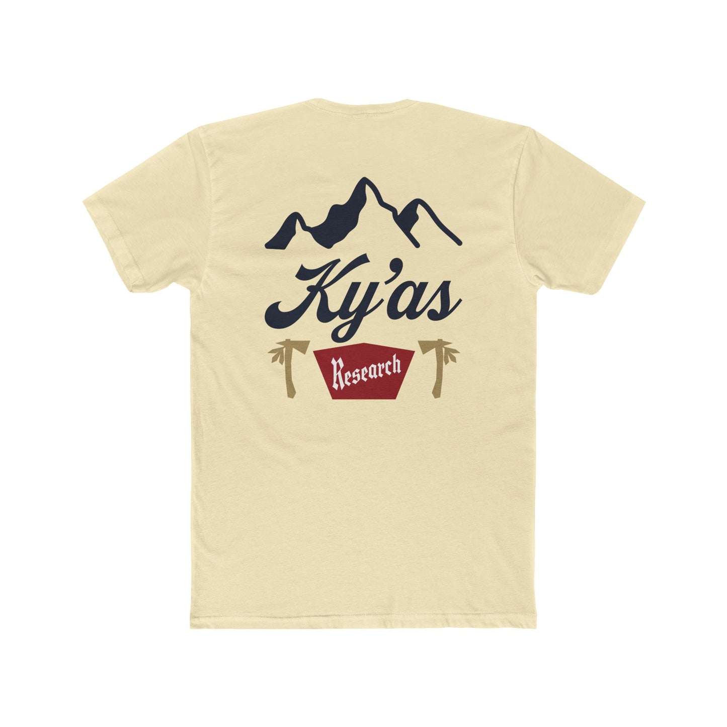 KY'AS Research "Yellow Jacket" Tee Natural