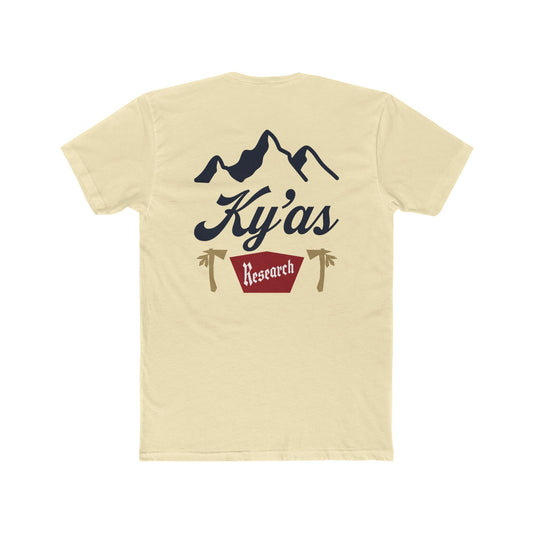 KY'AS Research "Yellow Jacket" Tee Natural