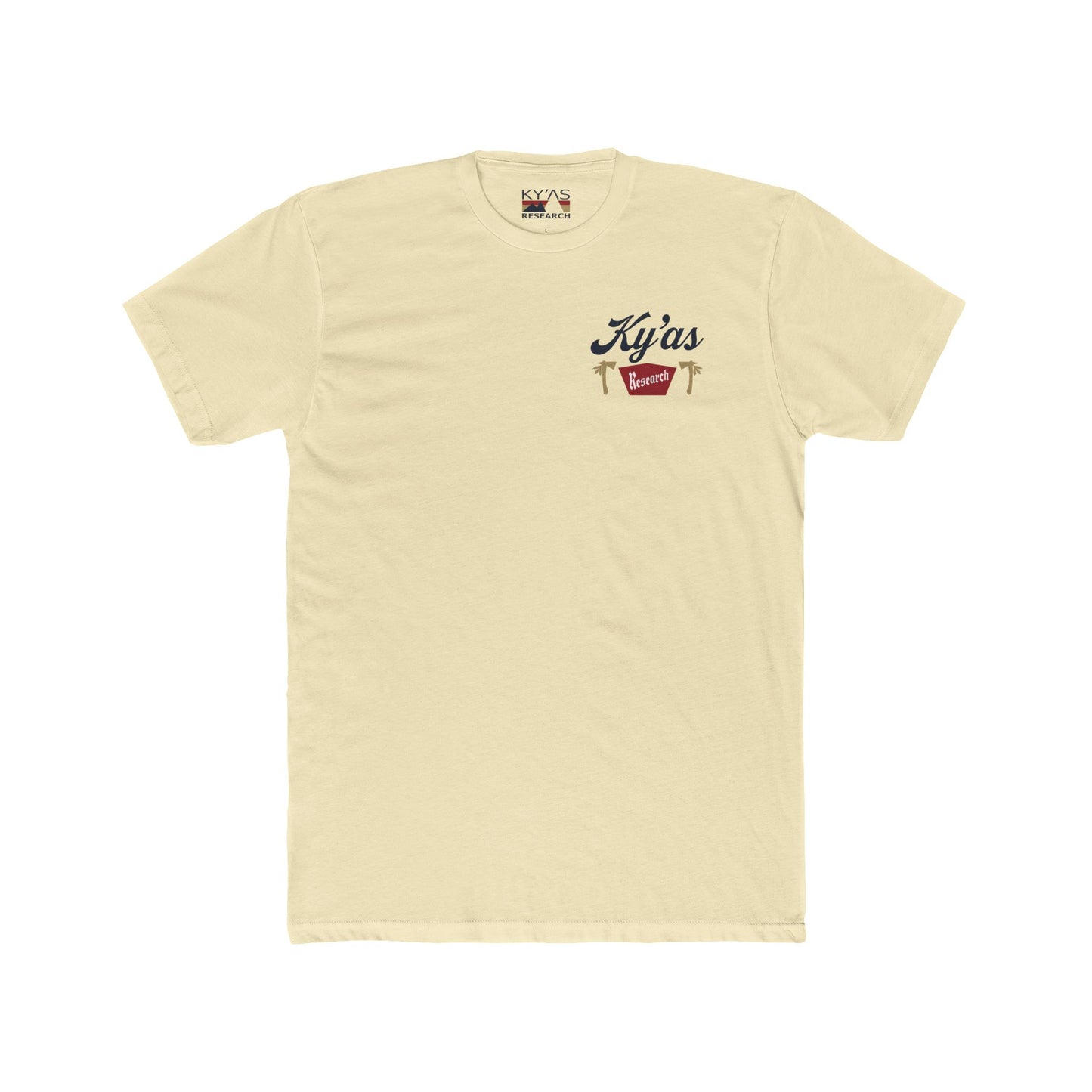 KY'AS Research "Yellow Jacket" Tee Natural