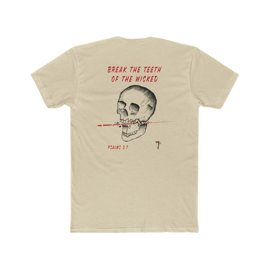 Break the Teeth Tee Tan