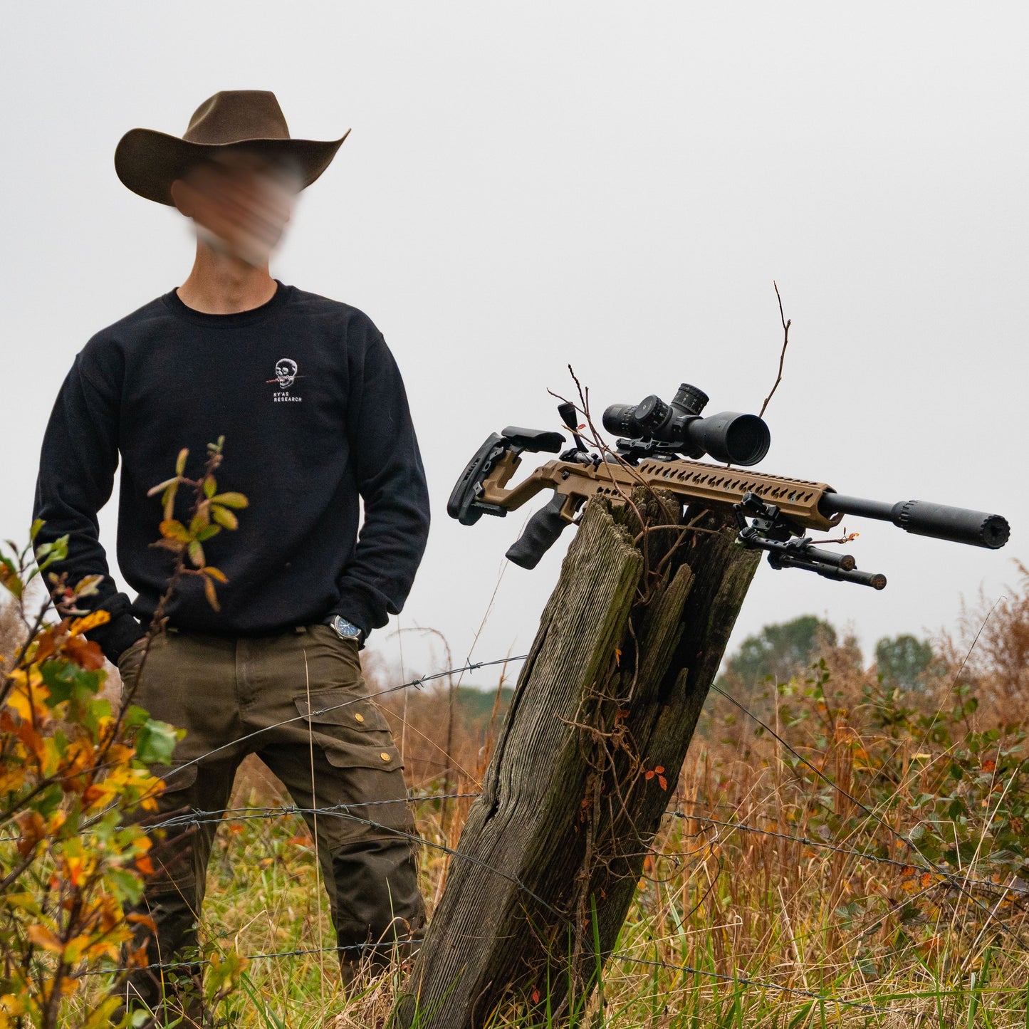 Break the Teeth Crewneck Sweatshirt Black
